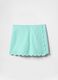 Green Skort with Scalloped Edge_2