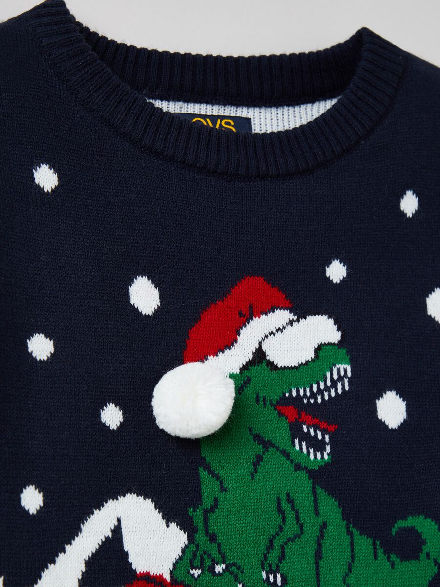 Christmas Jumper with jacquard design_2