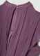 Purple relaxed-fit dress with short ruffle sleeves_5