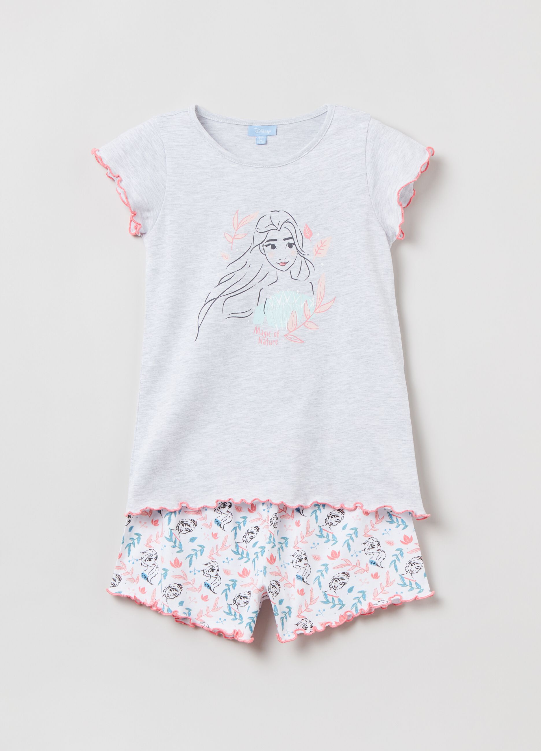 Short pyjamas with Disney Frozen print