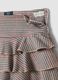 Girls&rsquo; multicolour checked stretch viscose skirt with ruffles_1