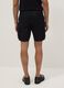 Black pure cotton regular-fit cargo shorts_2