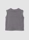 Grey pure cotton tank top_1