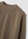 Brown pure cashmere oversized jumper_5