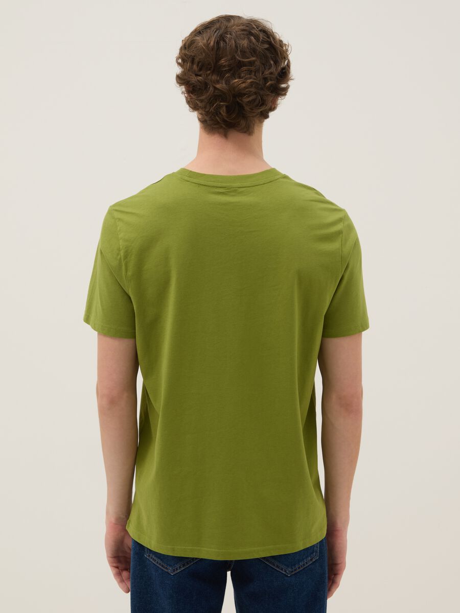 Gr&uuml;nes T-Shirt aus reiner Baumwolle mit Paul-Frank-Print, Regular Fit_2