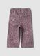 Rosa Leopardenhose aus reiner Baumwolle f&uuml;r Baby-M&auml;dchen, Regular Fit_1