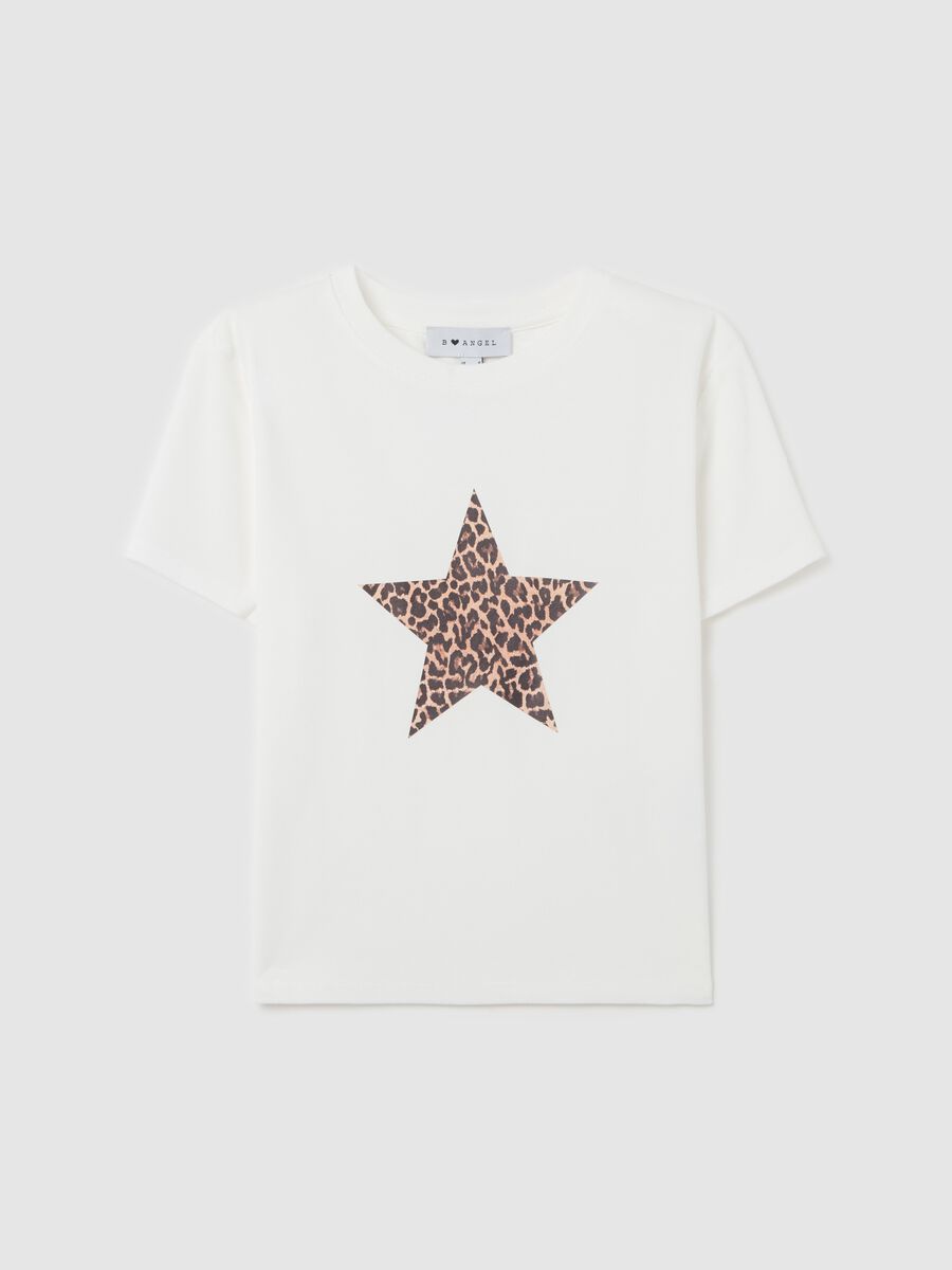 Printed cotton stretch T-shirt_4