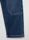 Denim joggers with drawstring_3