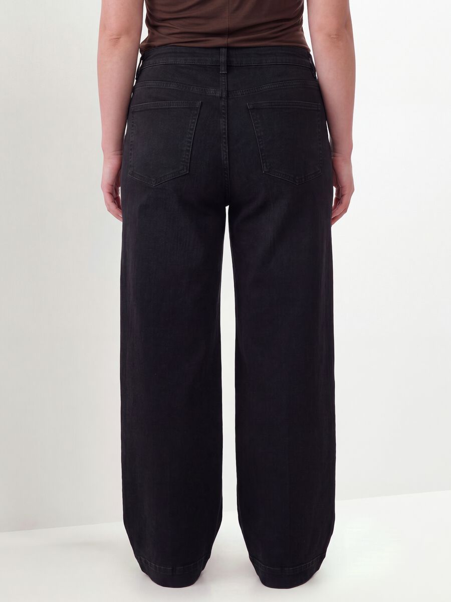 &Mu;&alpha;ύ&rho;&omicron; &tau;&zeta;&iota;&nu; denim &alpha;&pi;ό &beta;&alpha;&mu;&beta;ά&kappa;&iota; &kappa;&alpha;&iota; &epsilon;&lambda;&alpha;&sigma;&tau;&iota;&kappa;ή &beta;&iota;&sigma;&kappa;ό&zeta;&eta;, bootcut &epsilon;&phi;&alpha;&rho;&mu;&omicron;&gamma;ή_2