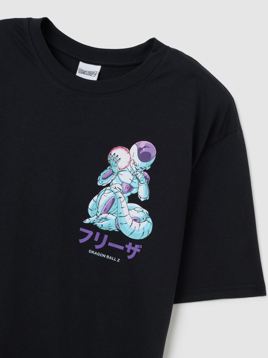 Black pure cotton T-shirt in relaxed fit_5