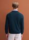 Green crew-neck pure merino wool jumper, regular fit_2