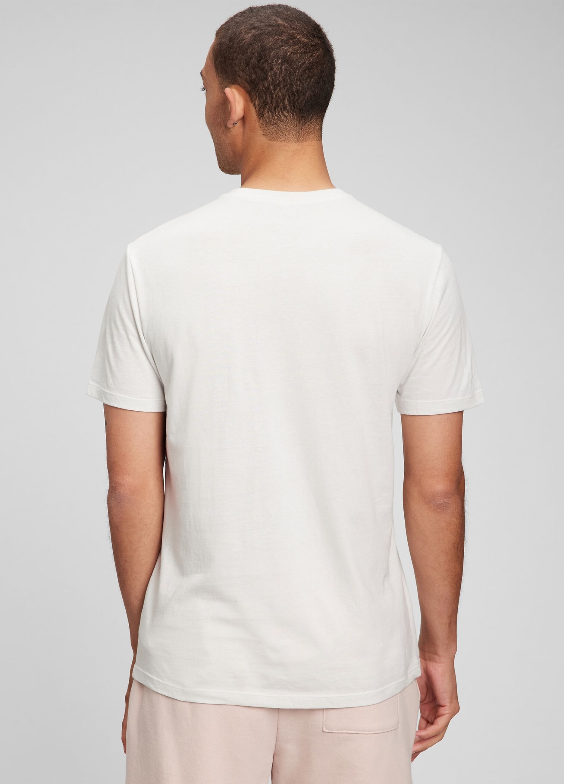 Camiseta de algodón 100% con logo estampado
