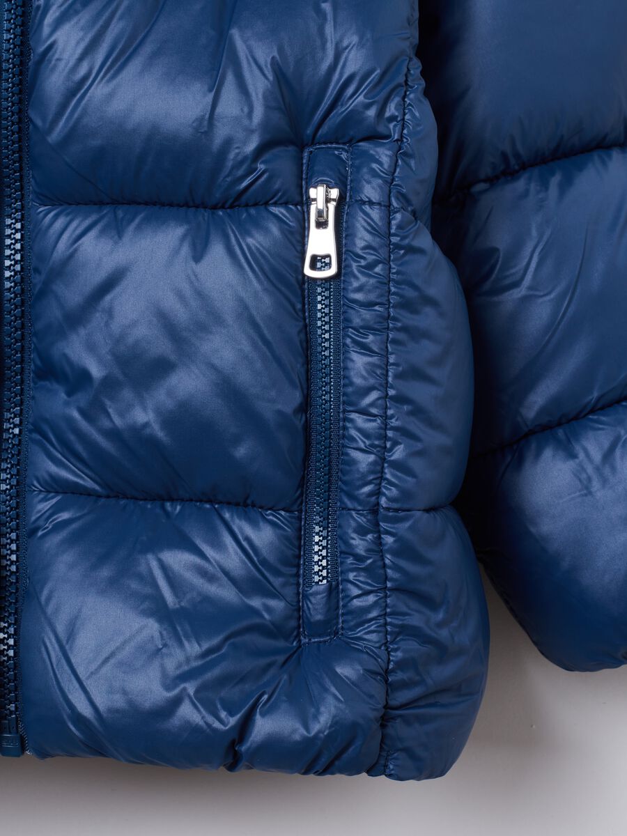 Full-zip quilted down jacket_2