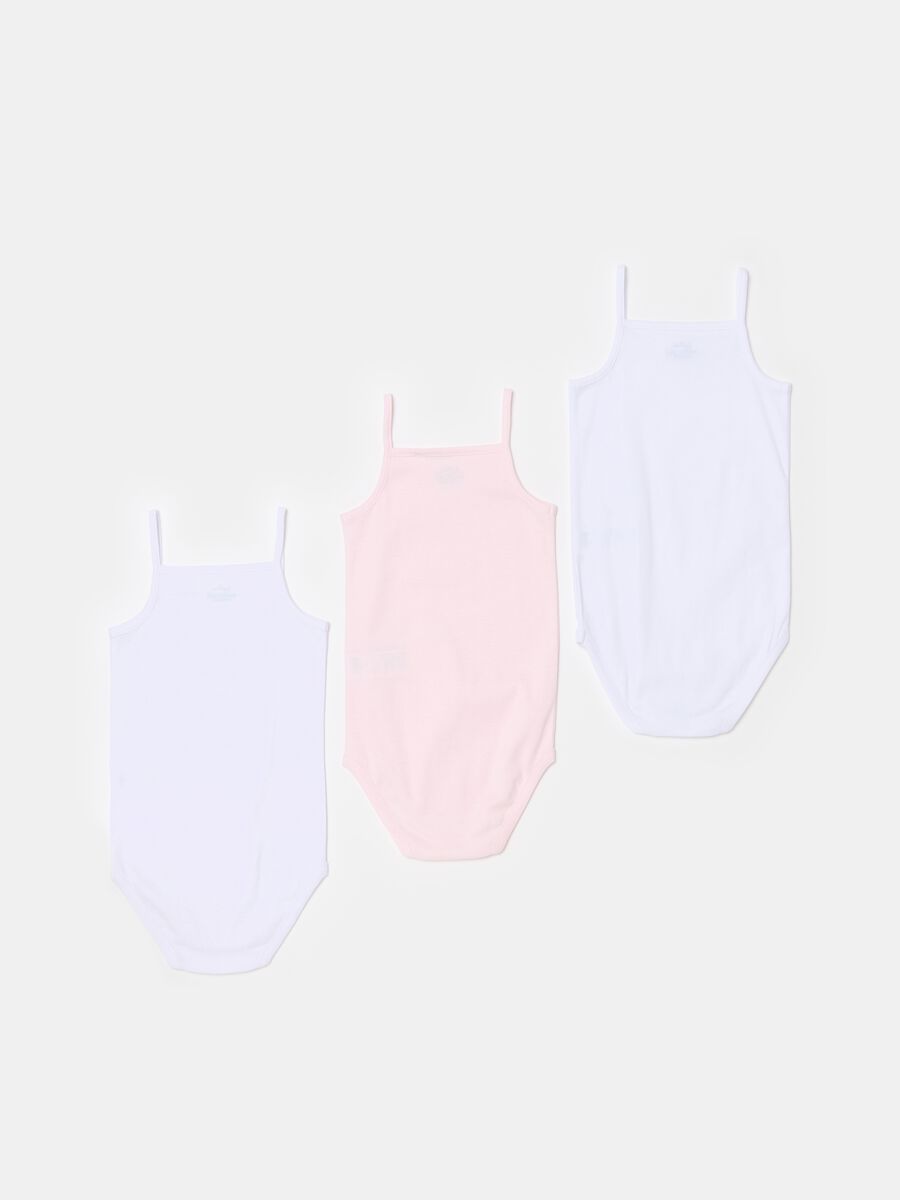 Three-pack bodysuit in organic cotton_1