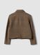 Brown checked wool-blend double-breasted shacket, oversized fit_2