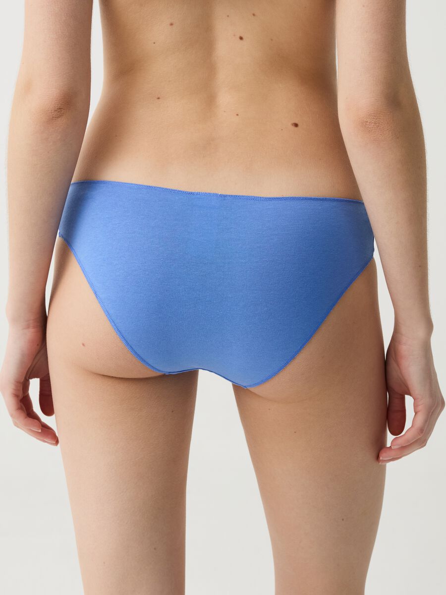 Two-pack stretch organic cotton briefs with pattern_1