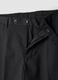 Blue slim-fit stretch viscose trousers_1
