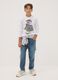 Jean bleu en coton stretch avec taille &eacute;lastiqu&eacute;e pour gar&ccedil;on_0