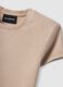 Beige T-Shirt aus elastischer Baumwolle_5