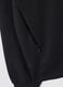 Black full-zip jacket with stretch Easy Dry collar, regular fit_5