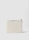 White teddy print pouch_1