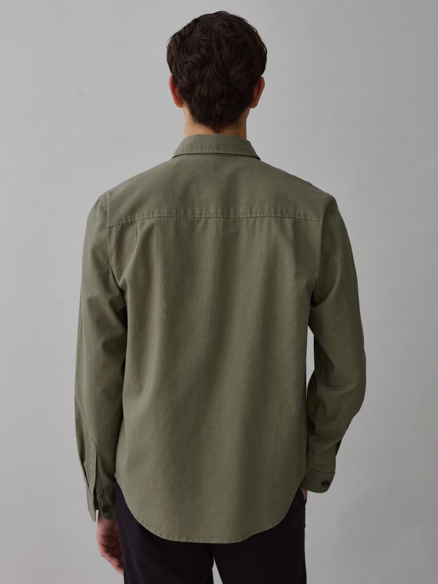 Linen and cotton shacket_2