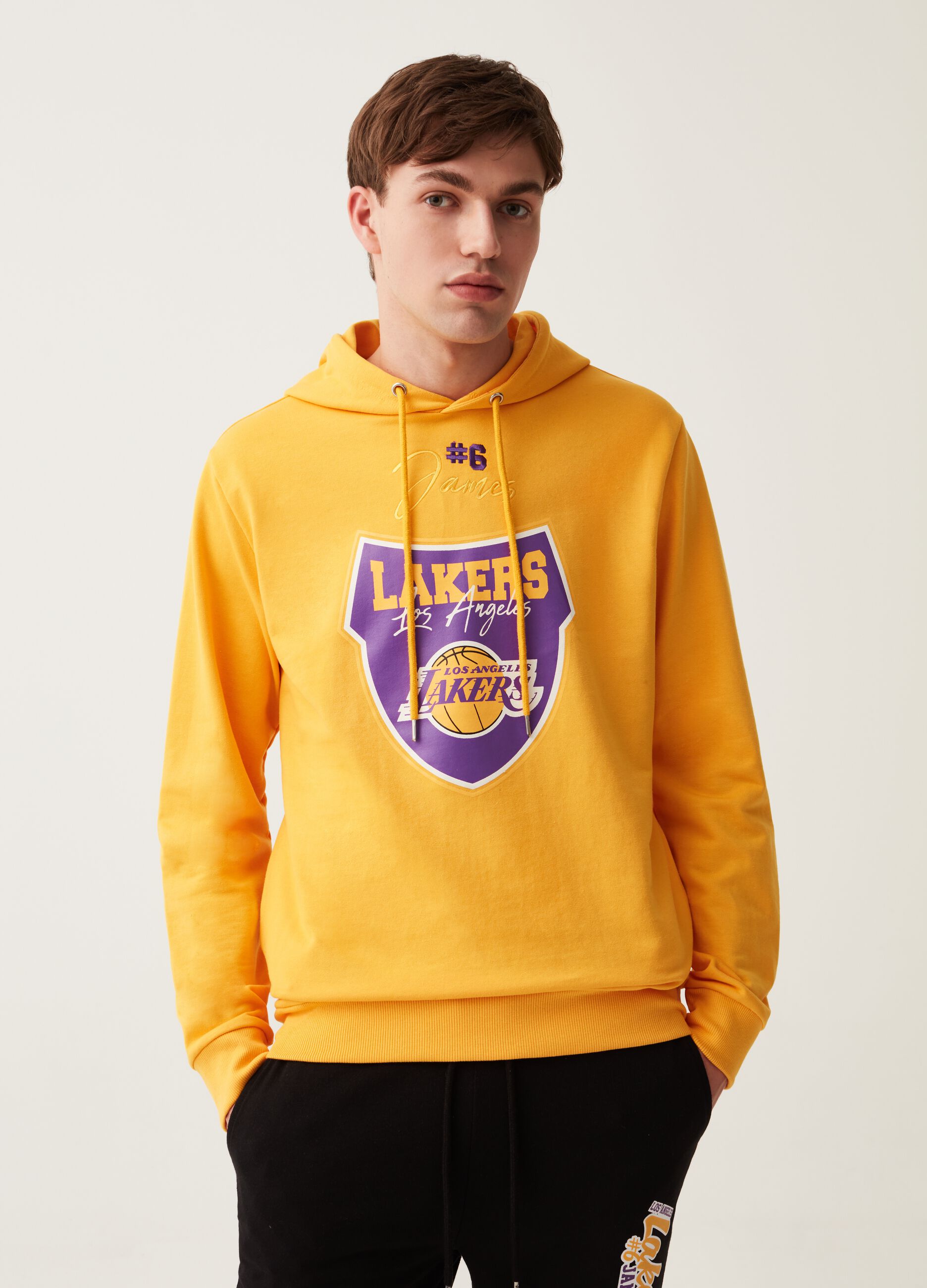 Sudadera NBA con capucha Los Angeles Lakers para hombre