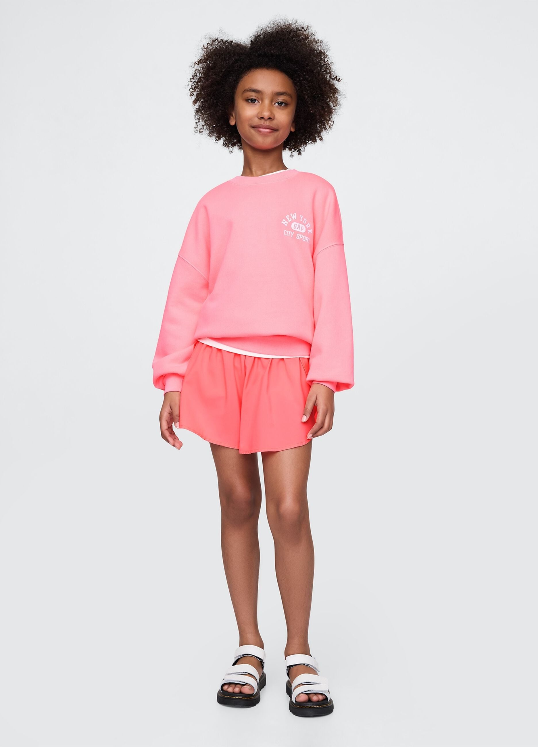 Leichte rosa Shorts
