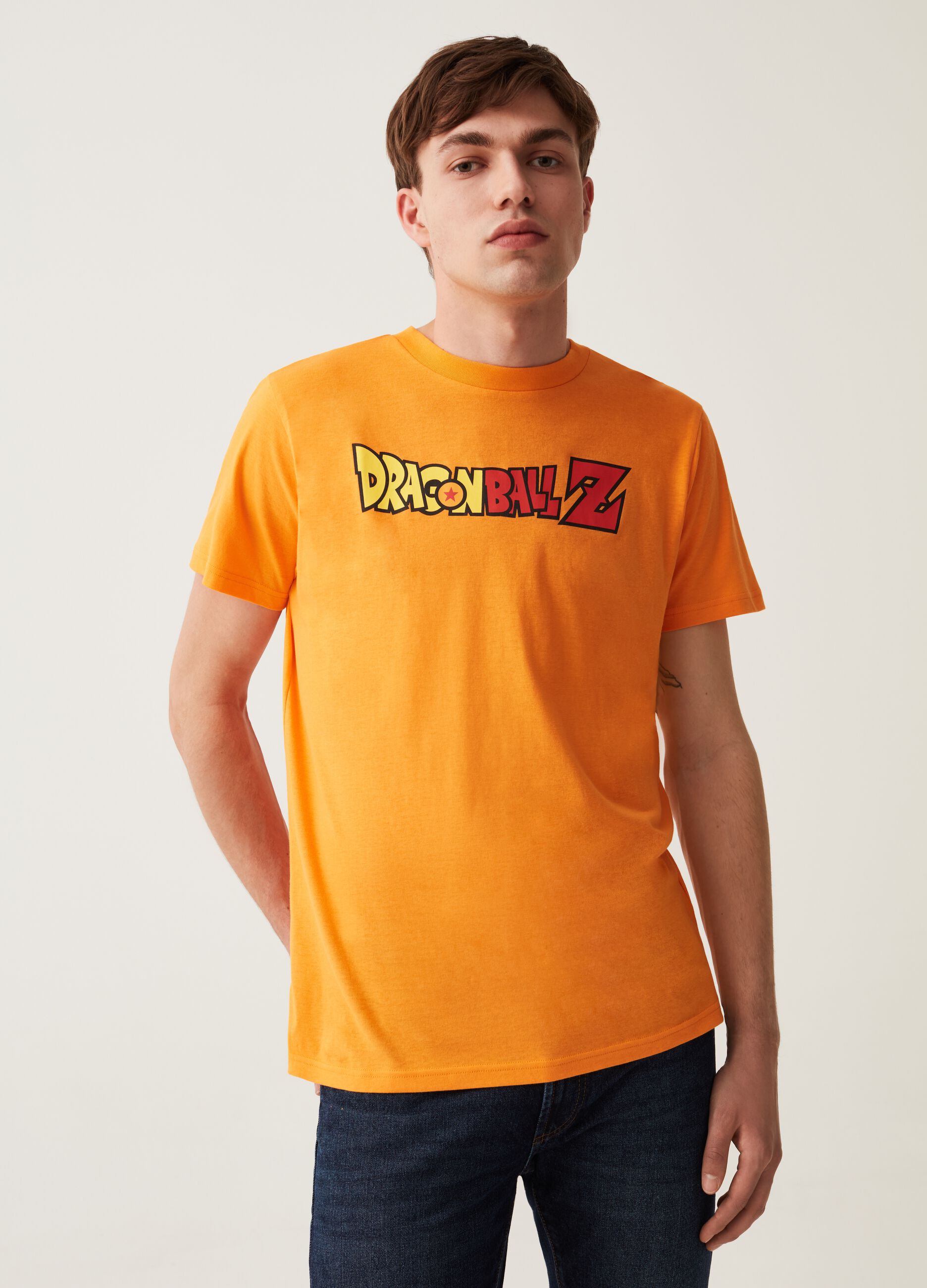 Camiseta estampado personajes Dragon Ball Z
