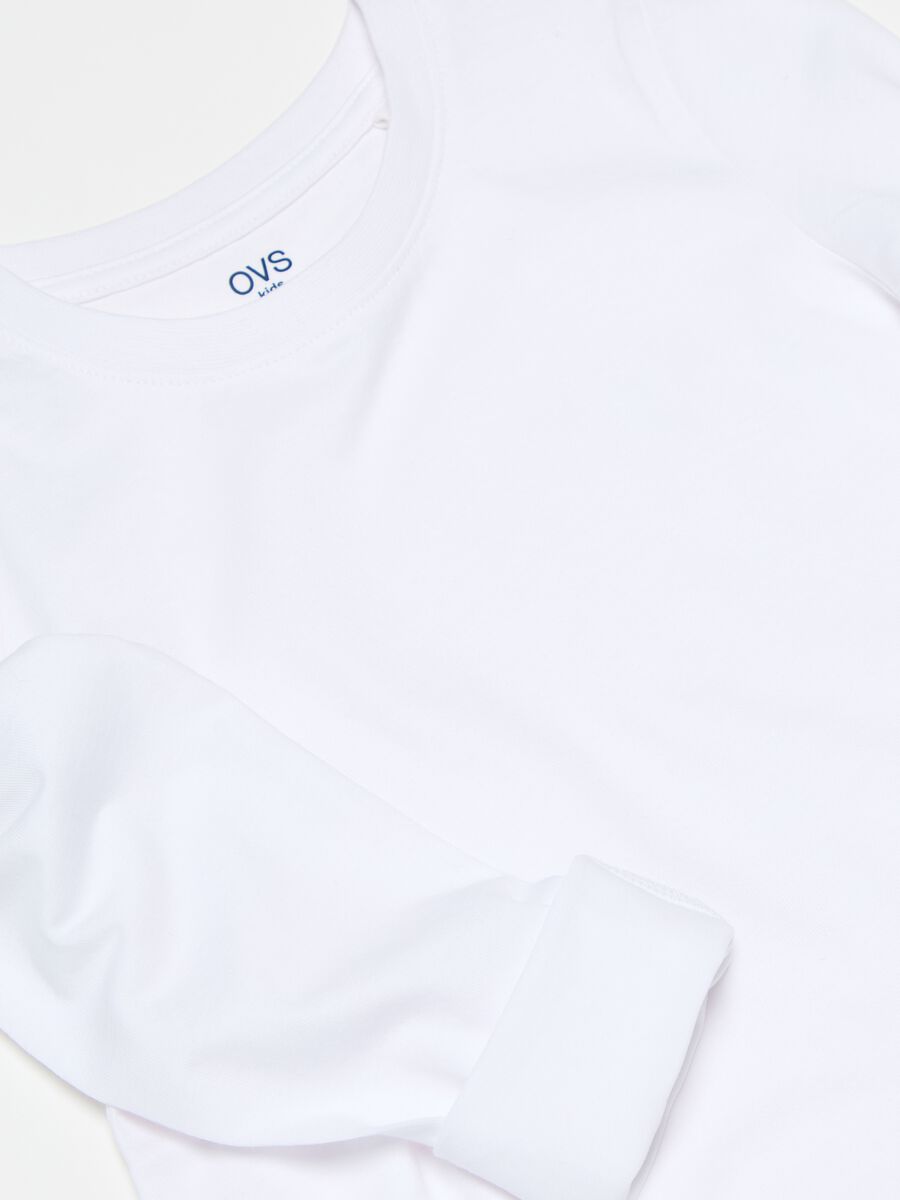 Camiseta de algodón de manga larga_2