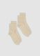 2er-Pack beige Socken aus elastischer Bio-Baumwolle_0