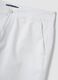 White chino shorts in pure cotton_1