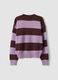 Multicolour striped viscose-blend jumper with teddy bear embroidery, regular fit_5