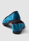 Friulane blu con ricami floreali gioiello_2
