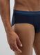 Set of multicolour regular fit elastic cotton briefs_3
