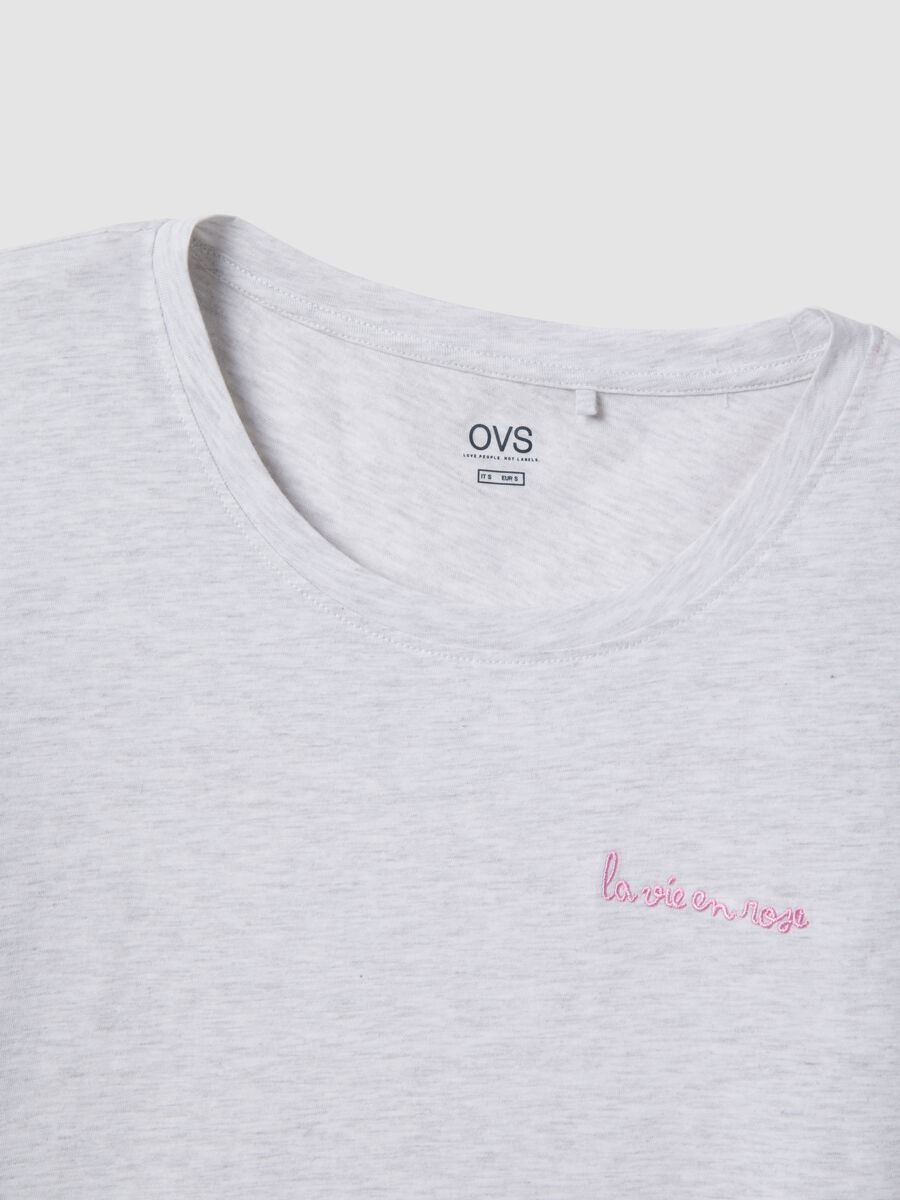 Short striped multicoloured stretch cotton pyjamas, regular fit_5