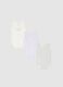 Tripack sleeveless bodysuits in multicolour pure cotton for infant girls_0