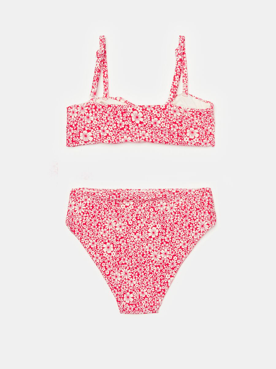 Bikini with floral pattern_1