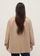 Beige Cotton Blend Oversize Fit Jacket_2
