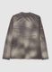 Long-sleeved Graphic T-shirt Vintage Grey & Sand dye_7