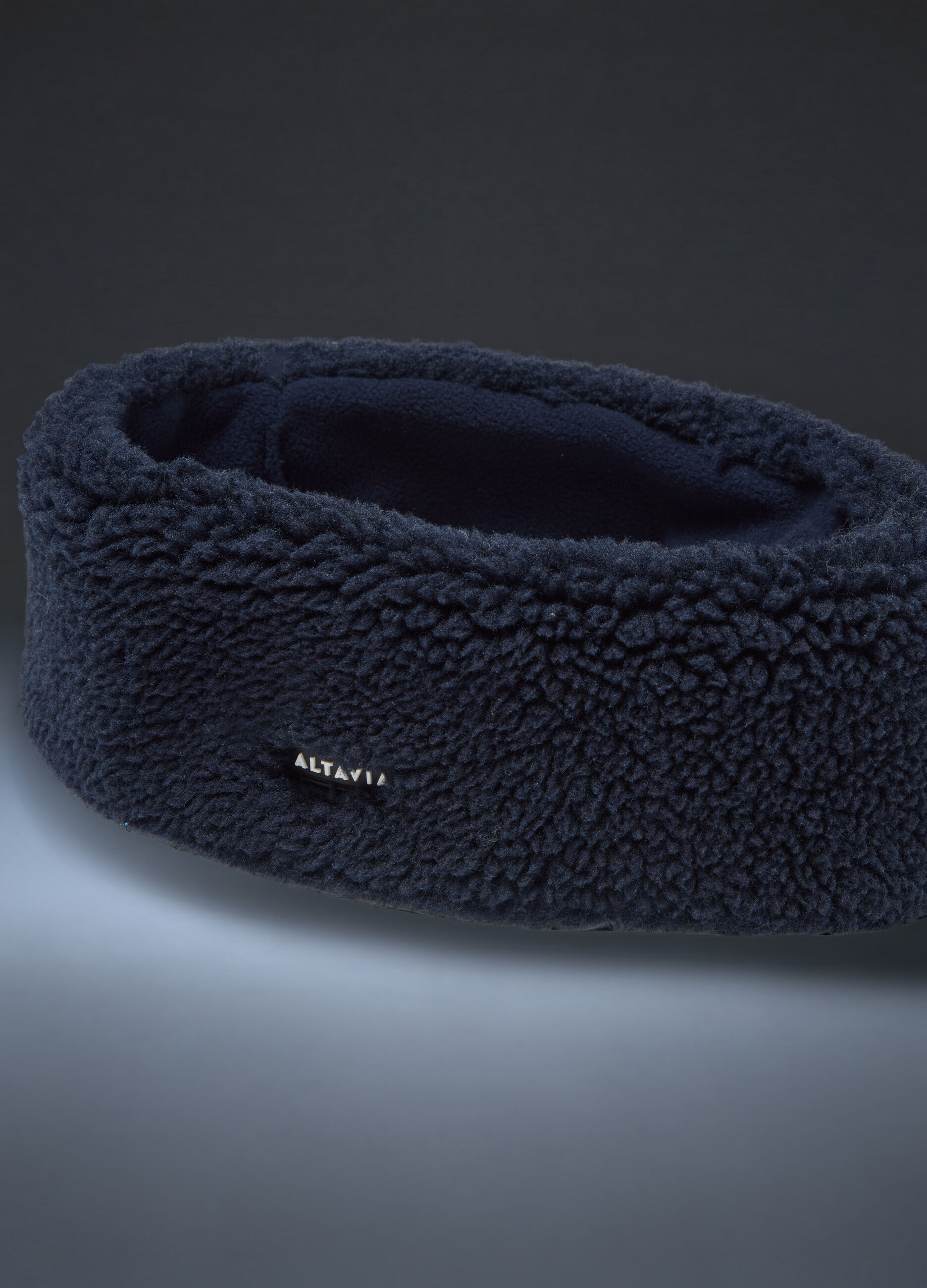 Teddy-effect headband ALTAVIA WITH DEBORAH COMPAGNONI