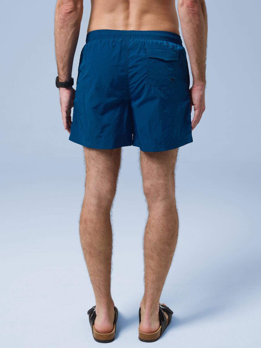 ALTAVIA SAILNG blue boxer swim shorts with elasticated waist_2