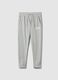 Sivi joggers hlače od pamuka regular fit s logom Everlast_4