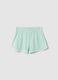 Cal&ccedil;&otilde;es verdes slim fit de algod&atilde;o puro para raparigas_3