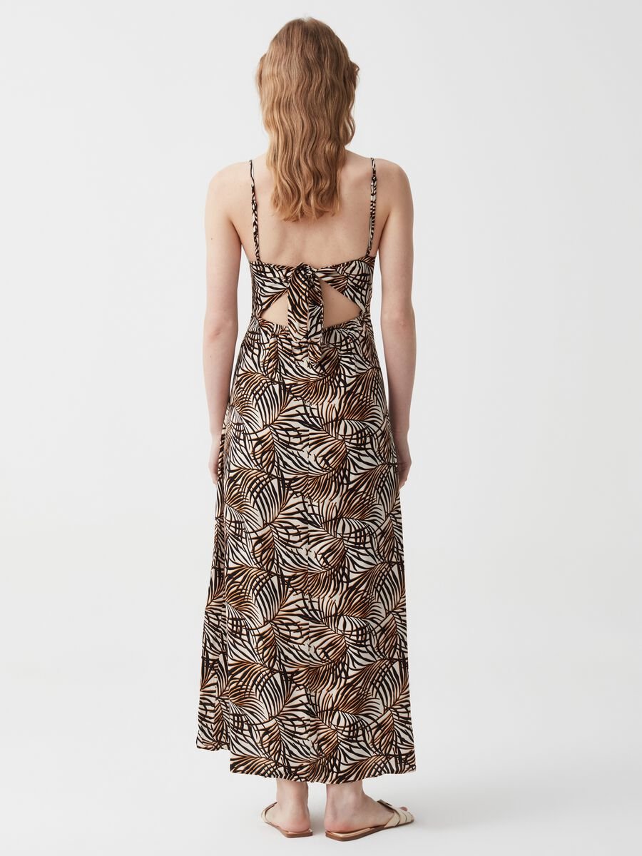 Long dress with cut-out detail_1
