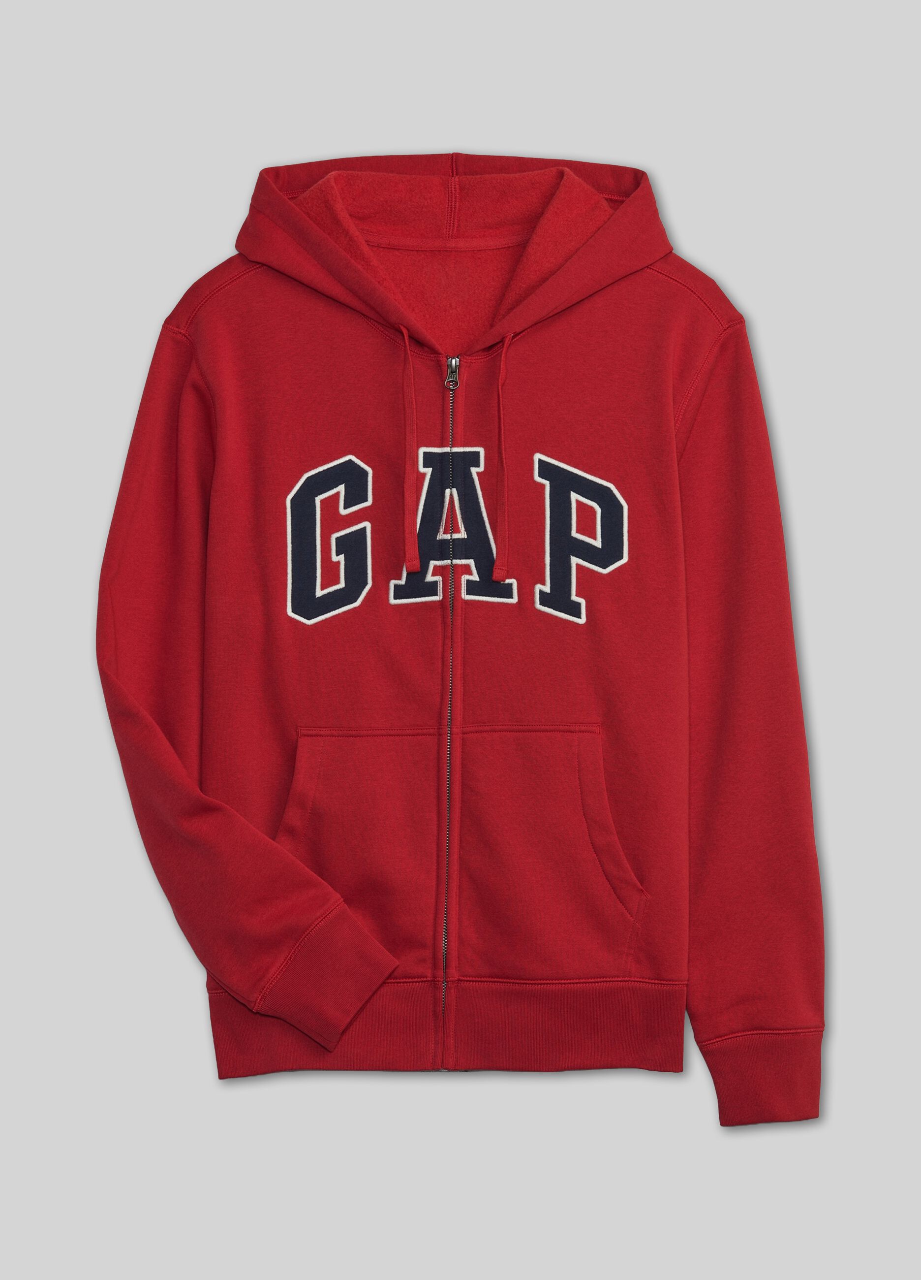 GAP Hoodie mit Logo und Reissverschluss aus Baumwollmix