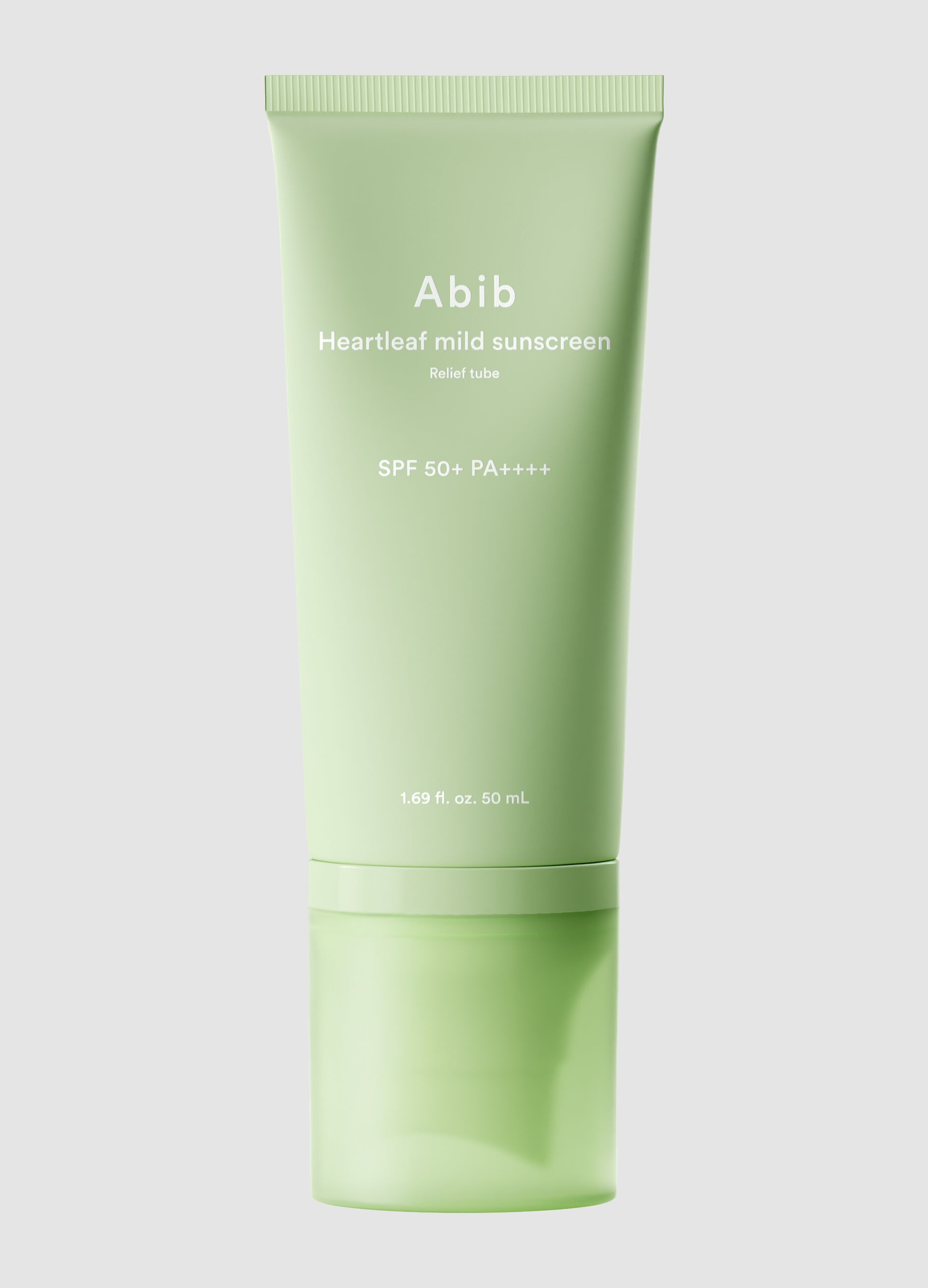 ABIB Heartleaf Mild Sunscreen Relief Tubo 50 ml - Skincare coreano