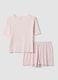 Pink organic cotton heart-print pyjamas_4