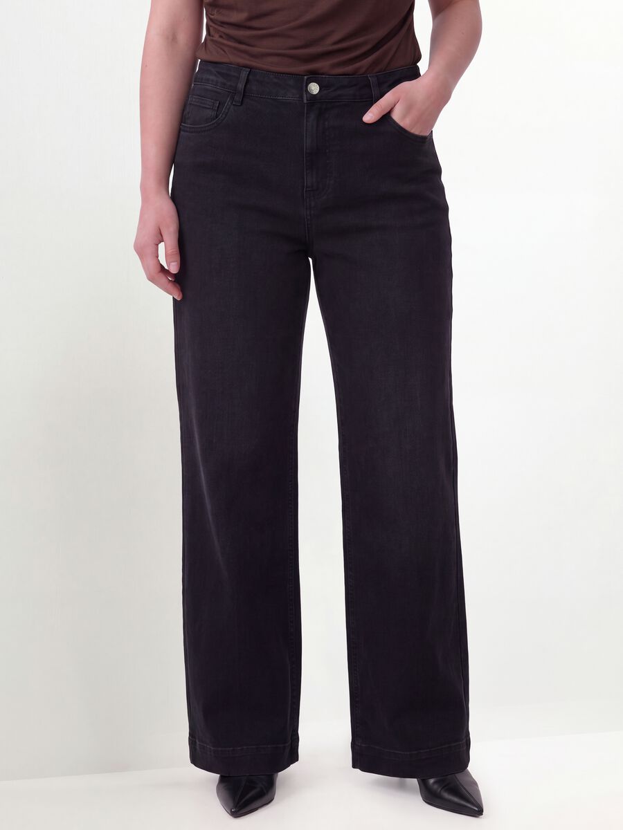 &Mu;&alpha;ύ&rho;&omicron; &tau;&zeta;&iota;&nu; denim &alpha;&pi;ό &beta;&alpha;&mu;&beta;ά&kappa;&iota; &kappa;&alpha;&iota; &epsilon;&lambda;&alpha;&sigma;&tau;&iota;&kappa;ή &beta;&iota;&sigma;&kappa;ό&zeta;&eta;, bootcut &epsilon;&phi;&alpha;&rho;&mu;&omicron;&gamma;ή_1