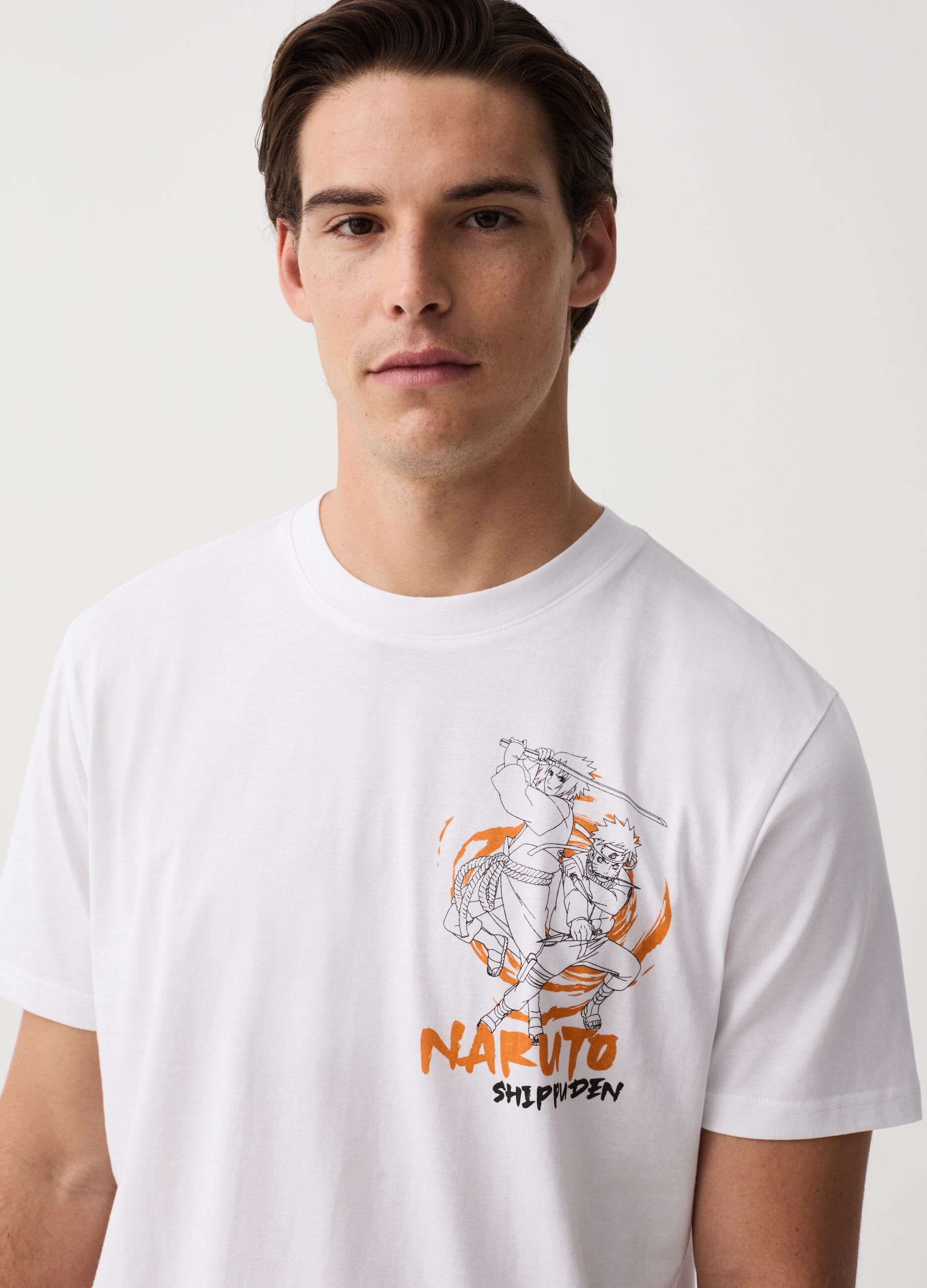 T-shirt with Naruto Shippuden print